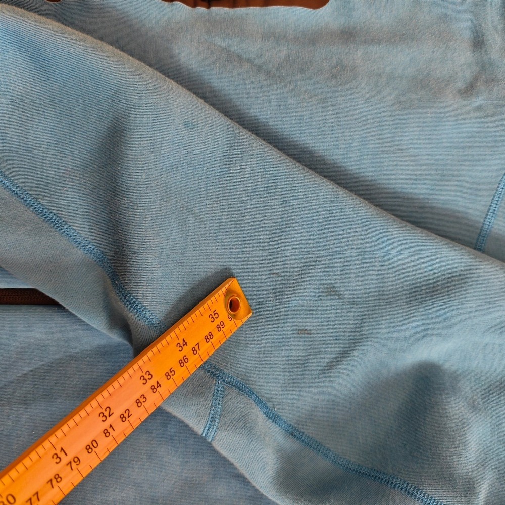 Nike Tech Fleece Full Zip Hoodie Mens XXL Light Blue Bonded Zip Jacket - Picture 7 of 7